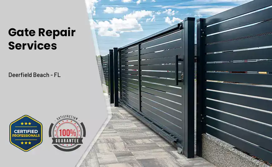 Gate Repair Deerfield Beach - FL 