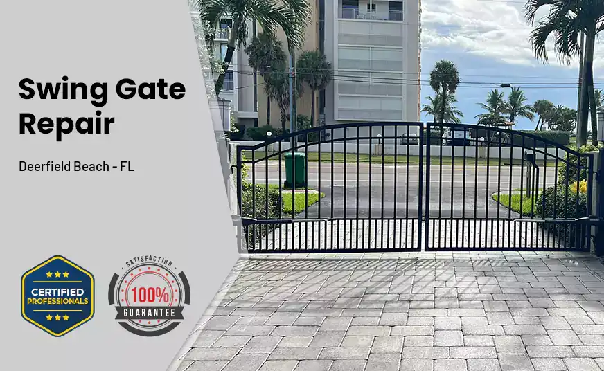 Swing Gate Repair Deerfield Beach - FL 