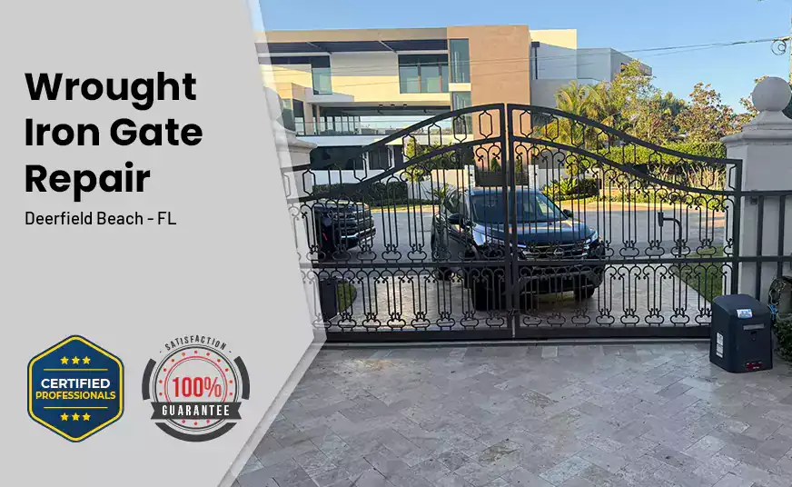 Wrought Iron Gate Repair Deerfield Beach - FL