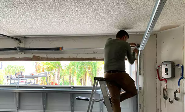 Garage Door Rail Replacement in Deerfield Beach, FL