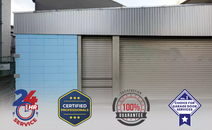 Commercial Metal Roll Up Garage Doors Installation in Deerfield Beach, FL